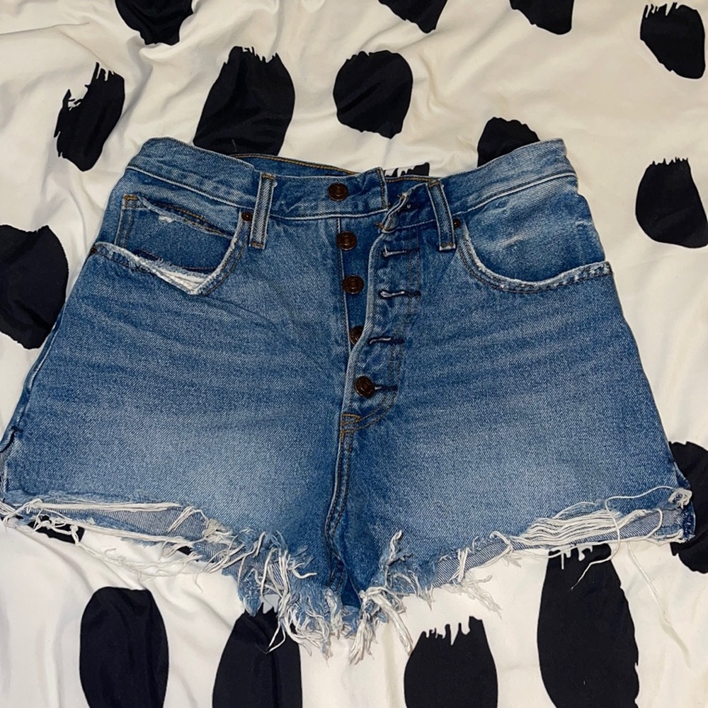Abercrombie jean shorts